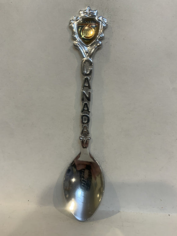 Calgary Alberta 75th Canada Souvenir Spoon