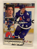 #180 Joe Sakic Quebec Nordiques 1994-95 Fleer Ultra Hockey Card