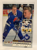#220 Mats Sundin Toronto Maple Leafs 1994-95 Fleer Ultra Hockey Card