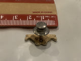 Pair of Robins Birds Lapel Hat Pin DE