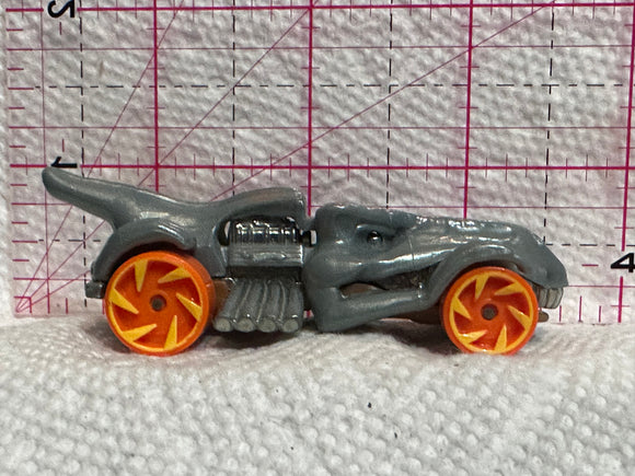 Grey T-Rextroyer R1184 Hot Wheels Diecast Car
