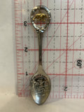 Alaska The 49th State Grizzley Bear Souvenir Spoon