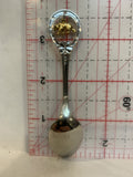 Alaska The 49th State Grizzley Bear Souvenir Spoon