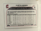 #65 Austin Hedges Cleveland Guardians 2022 Topps Series One Baseball Card