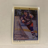 #73 Kevin Miller New York Rangers   1991-92 O-Pee-Chee Hockey Card A2S