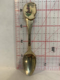 Dawson Creek BC Flowers Souvenir Spoon