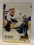 #192 Ulf Dahlen San Jose Sharks 1994-95 Fleer Ultra Hockey Card
