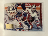 #143 Mike Richter New York Rangers 1994-95 Fleer Ultra Hockey Card