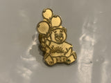 Teddy Bear Balloons Lapel Hat Pin DE