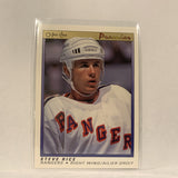 #97 Steve Rice Nw York Rangers   1991-92 O-Pee-Chee Hockey Card A2T