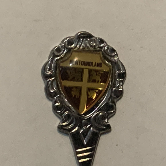 Newfoundland Crest Emblem collectable Souvenir Spoon PM