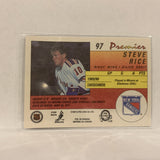 #97 Steve Rice Nw York Rangers   1991-92 O-Pee-Chee Hockey Card A2T