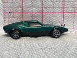 Green Detomaso Pantera Unbranded  Diecast Car