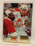 #32 Mikael Nylander Calgary Flames 1994-95 Fleer Ultra Hockey Card