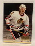 #46 Gary Suter Chicago Blackhawks 1994-95 Fleer Ultra Hockey Card
