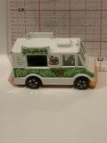 White Espresso Stop Food Truck 1983 Hot Wheels Toy Diecast Car