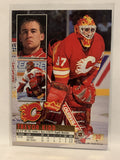 #30 Trevor Kidd Calgary Flames 1994-95 Fleer Ultra Hockey Card