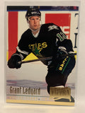 #54 Grant Ledyard Dallas Stars 1994-95 Fleer Ultra Hockey Card