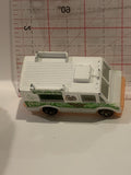 White Espresso Stop Food Truck 1983 Hot Wheels Toy Diecast Car