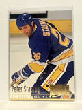 #190 Peter Stastny St Louis Blues 1994-95 Fleer Ultra Hockey Card