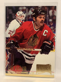 #41 Dirk Graham Chicago Blackhawks 1994-95 Fleer Ultra Hockey Card
