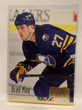 #25 Brad May Buffalo Sabres 1994-95 Fleer Ultra Hockey Card