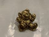Teddy Bear Lapel Hat Pin DE