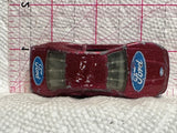 Red Thunderbird #11 Ford 1992 Hot Wheels Diecast Car
