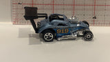 Blue Fiat 500 Hot Wheels Toy Diecast Car