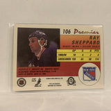 #106 Ray Sheppard New York Rangers   1991-92 O-Pee-Chee Hockey Card A2T