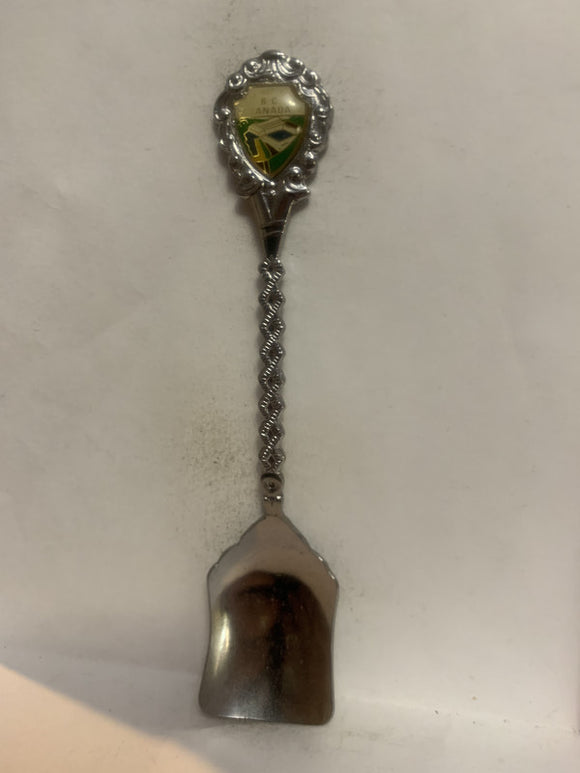 Radium Hot Springs BC Canada Shovel Souvenir Spoon