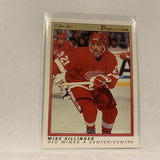 #107 Mike Sillinger Detroit Red Wings   1991-92 O-Pee-Chee Hockey Card A2T