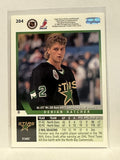 #204 Derian Hatcher Dallas Stars 1993-94 Upper Deck Hockey Card