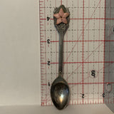 Pink Flower collectable Souvenir Spoon PN