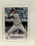 #292 Kyle Higashioka New York Yankees 2022 Topps Series One Baseball Card