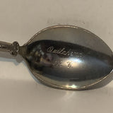 Quilchens BC Dogwood Flower Salmon Fish collectable Souvenir Spoon PN