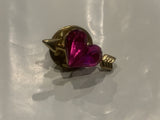 Purple Heart Arrow Lapel Hat Pin DF