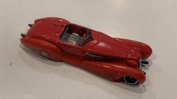 Red Cadillac Fleetwood X1635 Hot Wheels Toy Diecast Car