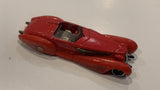 Red Cadillac Fleetwood X1635 Hot Wheels Toy Diecast Car
