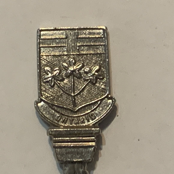 Guelph Ontario Flag Crest collectable Souvenir Spoon PN