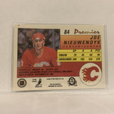 #84 Joe Nieuwendyk Calgary Flames   1991-92 O-Pee-Chee Hockey Card A2U