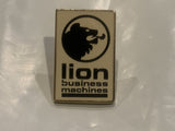 Lions Businesss Machines Logo Lapel Hat Pin DF