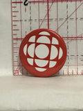 CBC TV Logo Button Pinback