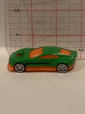 Green Sports Racer Hot Wheels Toy Diecast Car