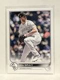#161 Jon Gray Colorado Rockies 2022 Topps Series One Baseball Card