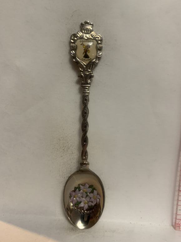 Osoyoos BC Canada Dancer Dogwood Souvenir Spoon