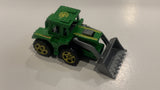 Green Tractor Shovel Matchbox Toy Diecast Car