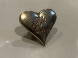 TOPS Cares Heart Lapel Hat Pin DF