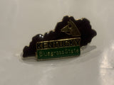 Kentucky Bluegrass State Lapel Hat Pin DF
