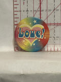 Love Hearts Button Pinback
